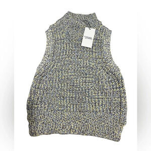 NWT Revolve Stitches and Stripes Multi Color Sleeveless Sweater size L